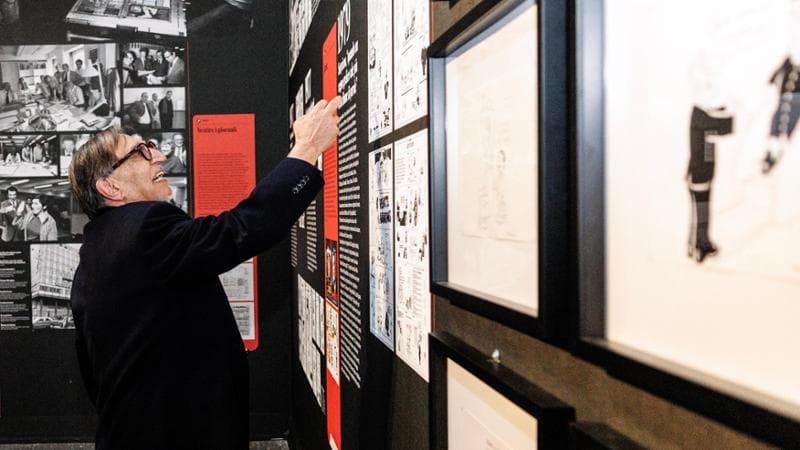 La Russa, l’ospite inatteso alla mostra di Repubblica:

“Forattini? Quella era satira”
