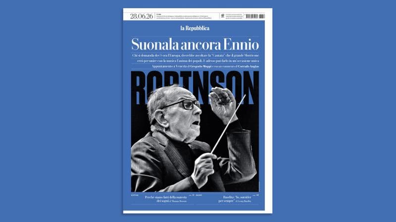 Su Robinson l’omaggio a Ennio Morricone

nel nome dell’Europa unita